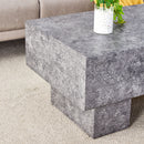 Modern Simple Marble Texture Coffee Table