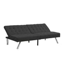 Modern Sofa Bed With Wood Frame And Stainless Legs
