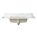 Vanity Top With Undermount Sink And Backsplash, Sintered Stone