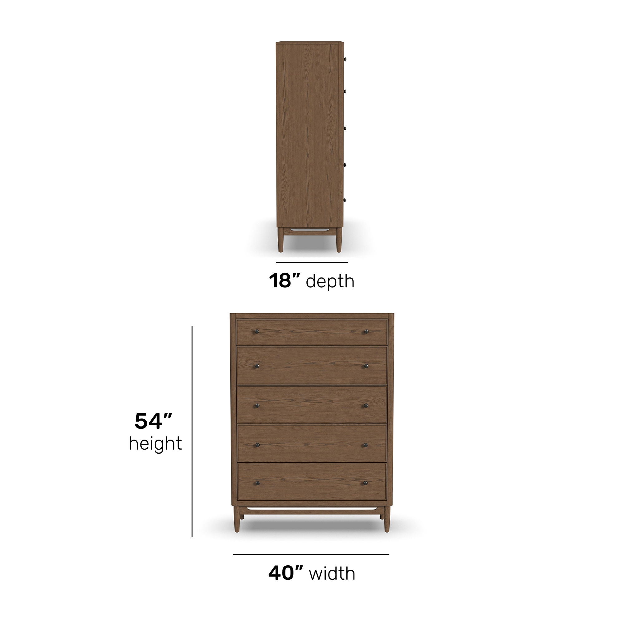 Verona - Drawer Chest - Light Brown