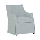 London - Upholstered Skirted Dining Arm Chair