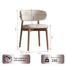 Dining Chairs For Dining Room (Set of 2) - White