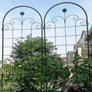 Metal Garden Trellis For Climbing Plants Outdoor Rustproof Plant Support Rose Trellis Netting Trellis