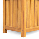 Portside - Wooden Deck Box 30 Gallons Storage Bench - Teak