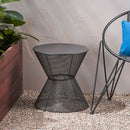 Nevada - Contemporary Side Table With Mesh Design