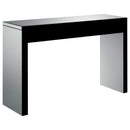 Gillian - Mirrored Acrylic Entryway Console Table - Silver - Atlantic Fine Furniture Inc