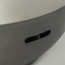 36" Propane Gas Fire Pit Table, 50000 Btu Round Steel Fire Pit With Tank Holder For Outside Patio Deck Garden Backyard - Gray