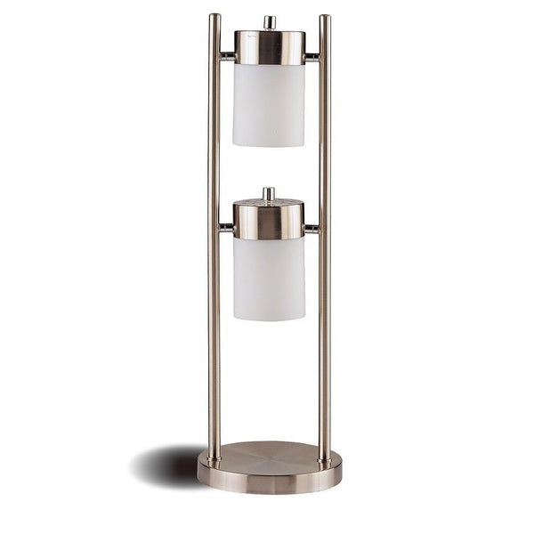 Munson - Adjustable Swivel Table Lamp - Brushed Silver