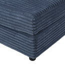 Oversized Loveseat Chaise With 2 USB Ports, 2 Cup Holders And 2 Throw Pillows