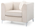 Contemporary Sloped Armchair