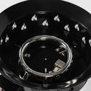 19" Propane Gas Fire Pit Table, 50000 Btu Round Steel Fire Pit For Outside Patio Deck Garden Backyard - Black