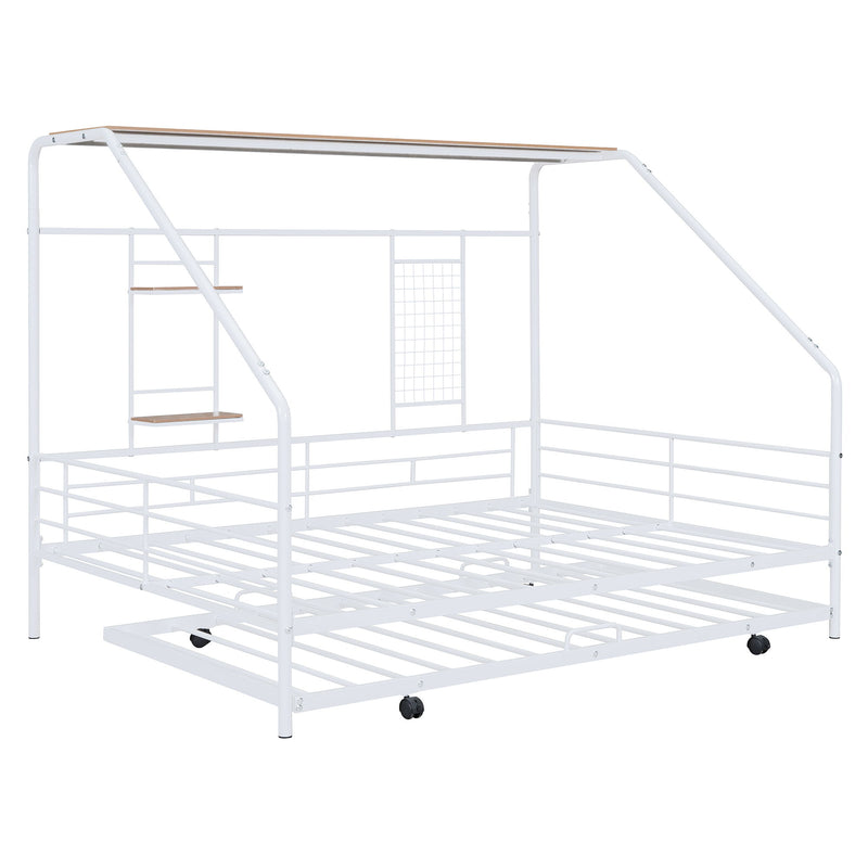 Playhouse Design Bed With Trundle