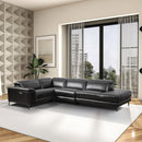 Zander - Reclining Sectional Sofa - Black