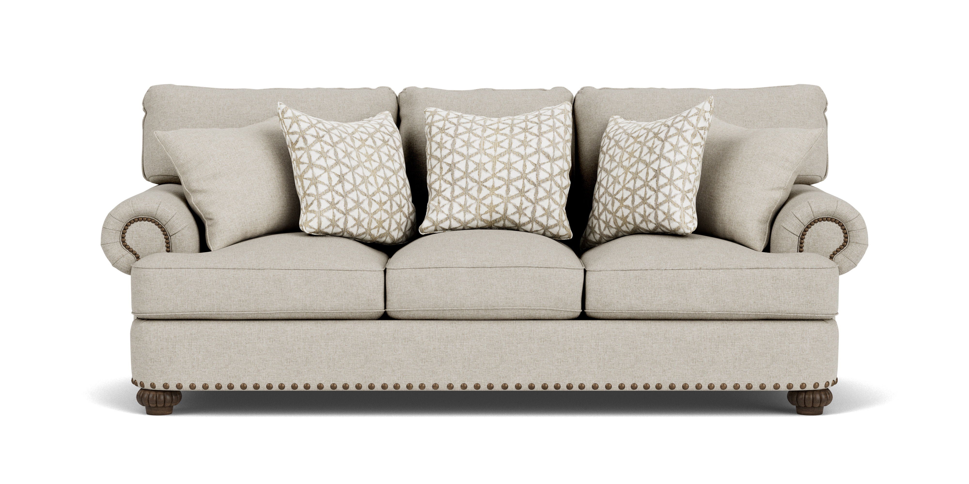 Patterson - Sofa - Nailhead Trim - Atlantic Fine Furniture Inc