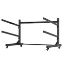 Freestanding Kayak Storage Rack With Lockable Wheels For Kayak, Canoe, Sup & Surfboard