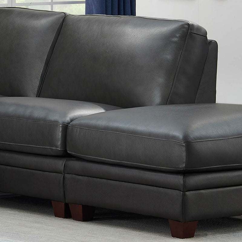 Naples - Leather Sectional