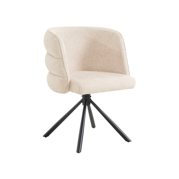 270 Degree Swivel Upholstered Desk Chairs (Set of 2)