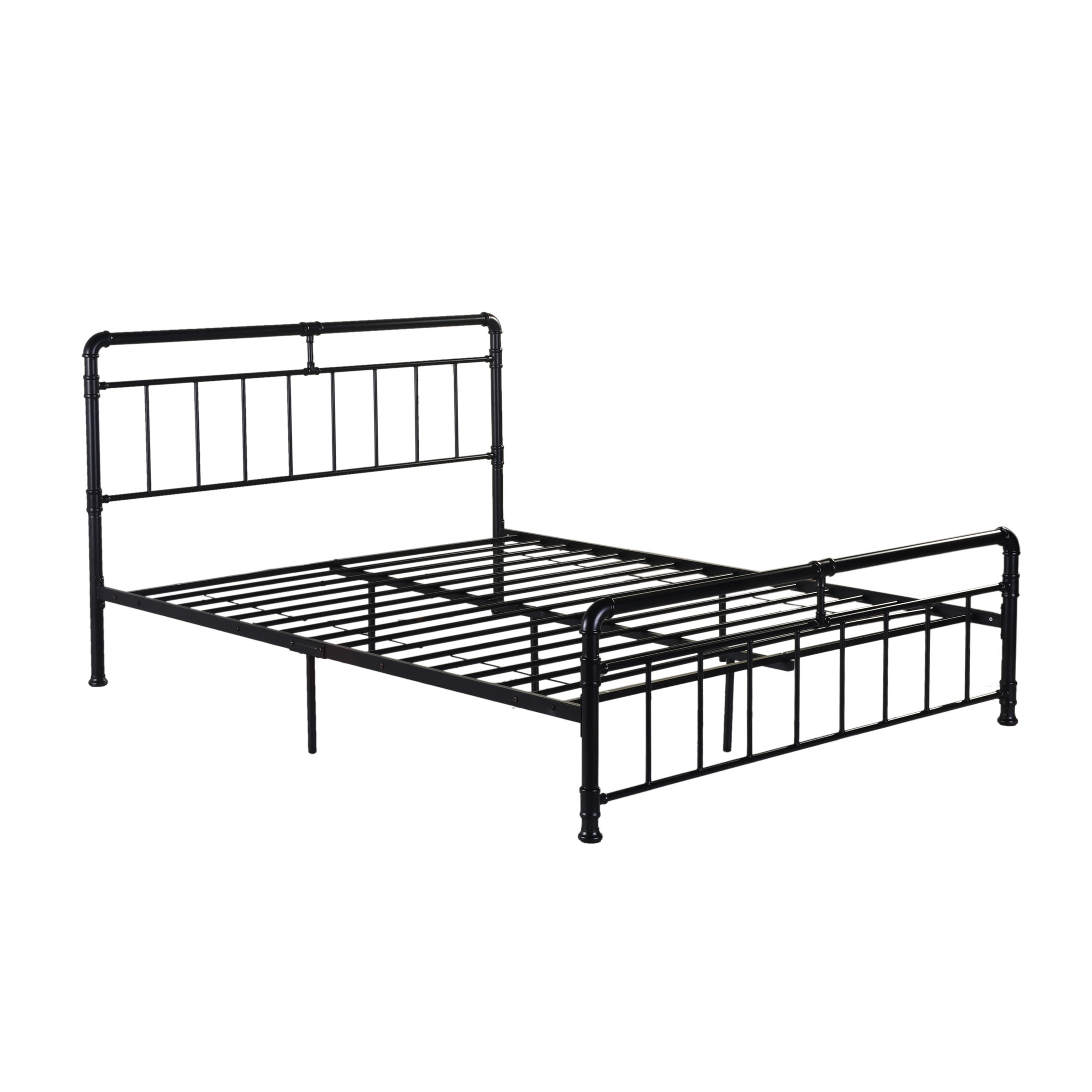 QUEEN SIZE METAL BED - Atlantic Fine Furniture Melbourne FL