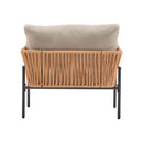Rope Lounge Chair With Cushions For Modern Spaces