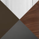 Mason - 3 Piece Swivel Mid Century Modern Counter Height Dining Set With Adjustable Table