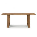 Whitley - Dining Table In Burnt Wax - Brown