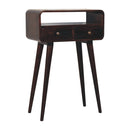 Solid Wood Curved Console Table