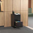 Modern Drawer Metal Vertical File Cabinet With Lock And Card Slot For Office