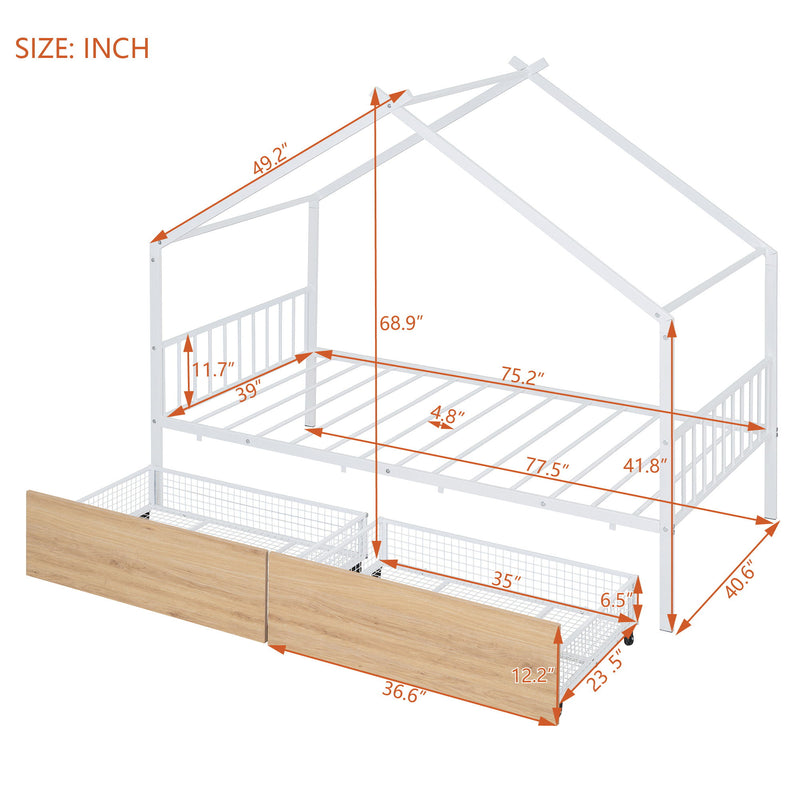 Adorable House Design Bed