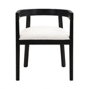 Contemporary Dining Chair Set With Armrests