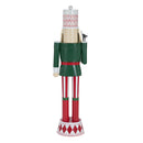 Classic Nutcracker Holiday Decor, Durable Construction - Green / Red / White