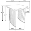 Adina - Wood Coffee Table Set