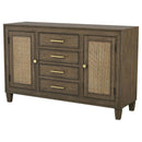 Matisse - 4-Drawer Sideboard Buffet Cabinet - Dark Brown