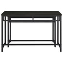 Hawes - 4 Piece Multipurpose Counter Height Table Set - Black