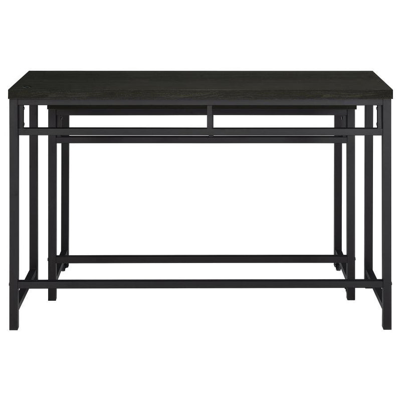 Hawes - 4 Piece Multipurpose Counter Height Table Set - Black