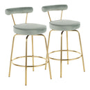 Rhonda - Glam Counter Stool (Set of 2)