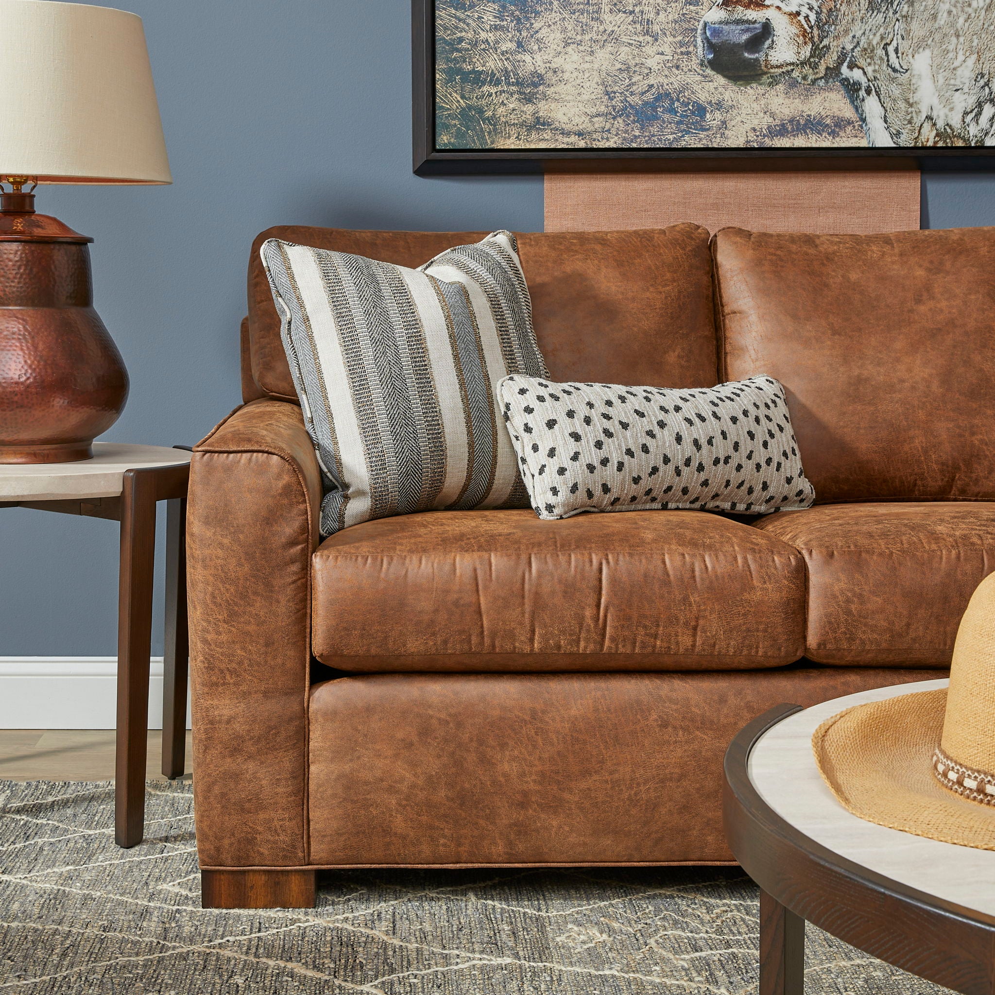 Jasper - Fabric Stationary Reversible Chaise Sofa