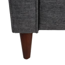 Manville - Contemporary Tufted Loveseat Pushback Recliner