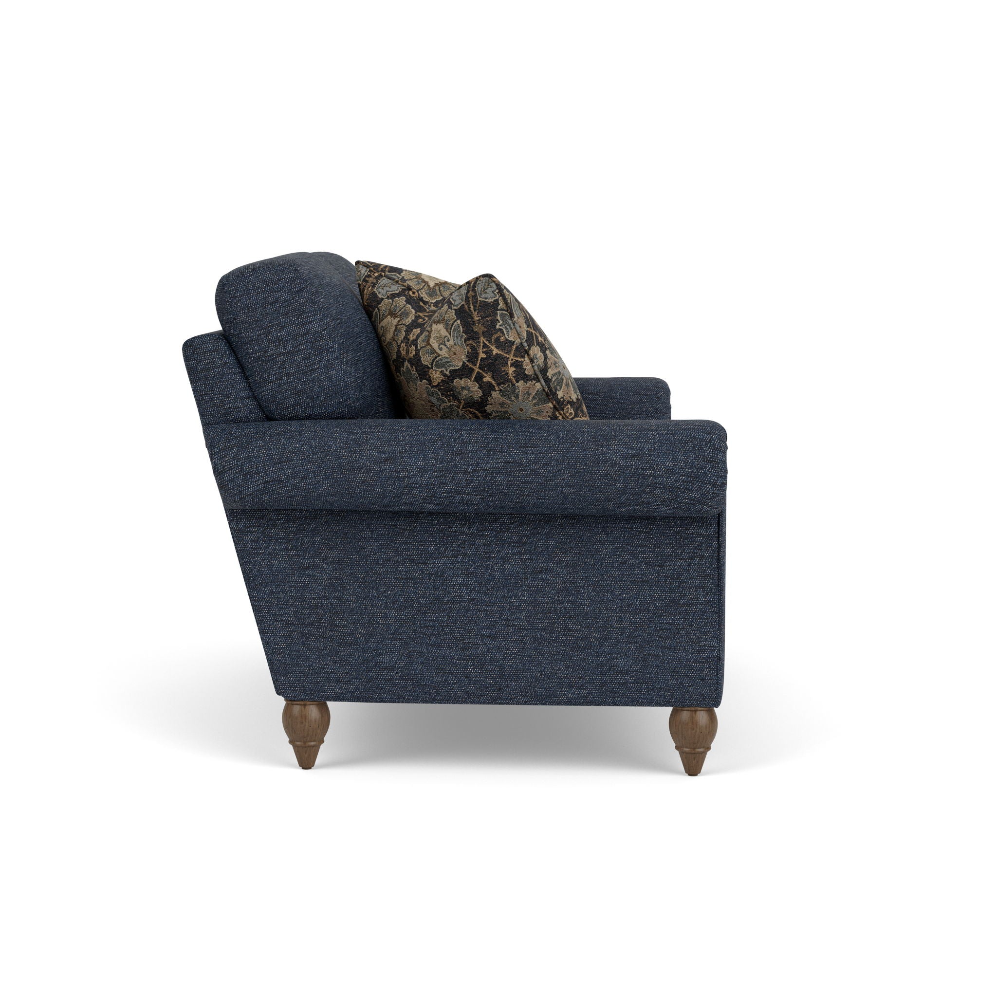 Moxy - Fabric Loveseat With Rolled Arms