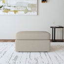 Sky - Fabric Ottoman