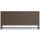 Banting - Low Wide Bookcase - Walnut Brown