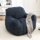 Comfy Bean Bag Chair With Filler, Fluffy And Cozy Seating