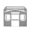 Elegant House Loft Bed With Ladder