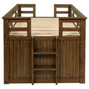 Carlsbad - Wood Captains Bed With Trundle