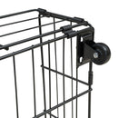 Full Over Twin-Twin Triple Bunk Bed With Drawers And Staircase - Black