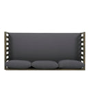 Claremont - 3 Seater Daybed Teak Acacia Wood Water Resistant Cushions