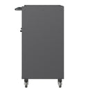 Sturdy Metal Tool Storage Cabinet With Wheels Durable Garage, Office & Home Organizer Steel