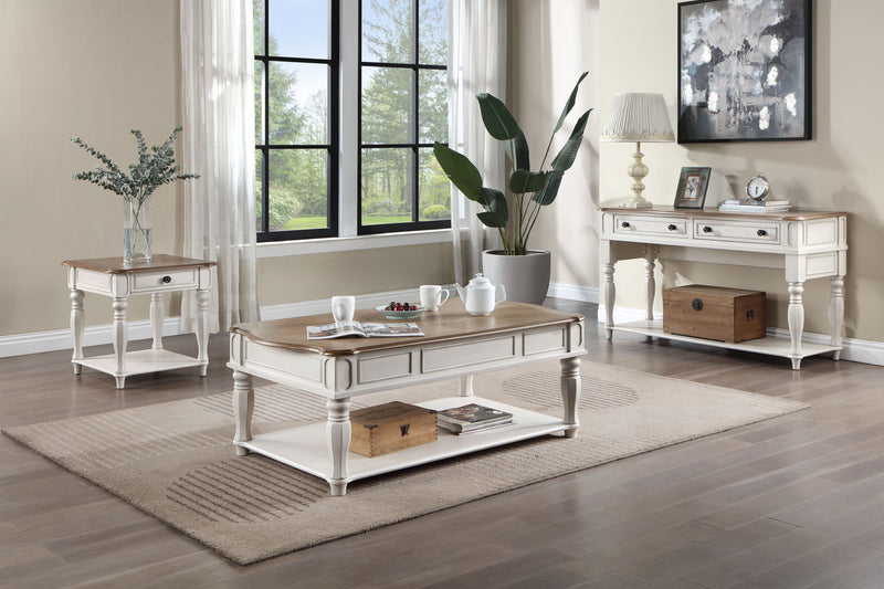 Florian - Coffee Table With Lift Top - Antique White