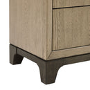 8 Drawer Dresser With Feet And Pulls - Brown