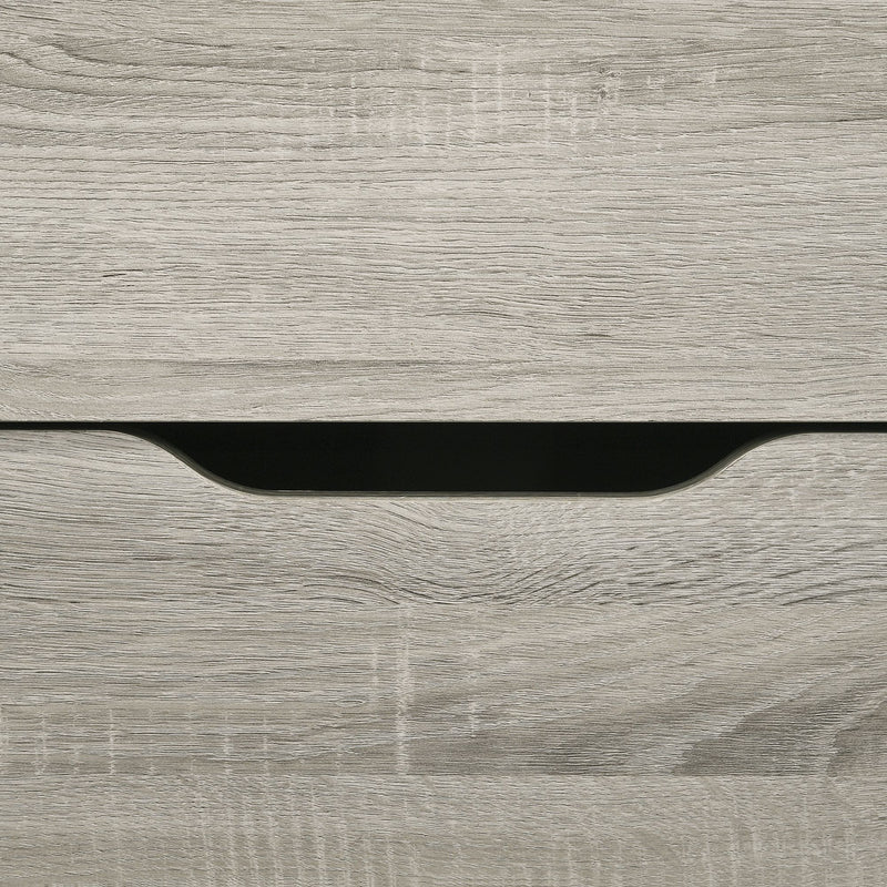 Ernesto - 2-Drawer Nightstand (3A Packing) - Gray