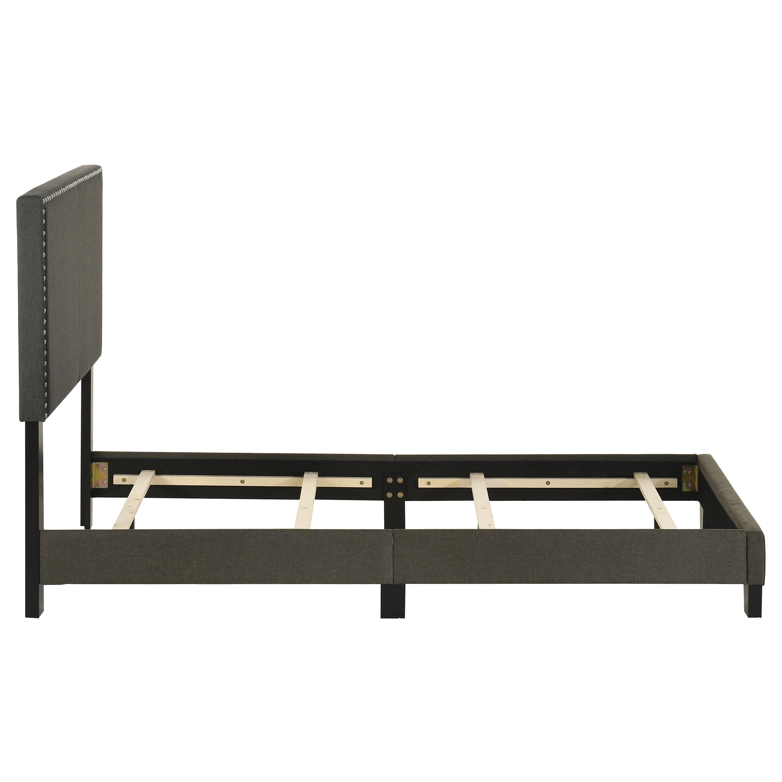 Boyd Upholstered Twin Panel Bed Charcoal — view 6